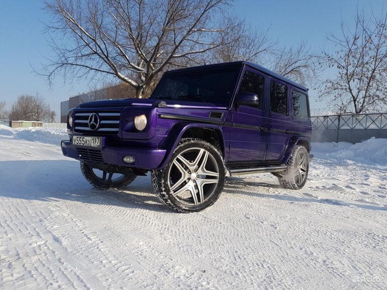 Mercedes Benz g class фиолетовый 2022