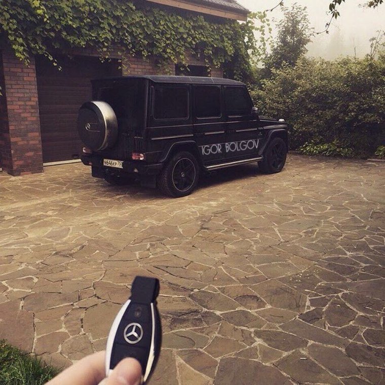 Гелик на даче