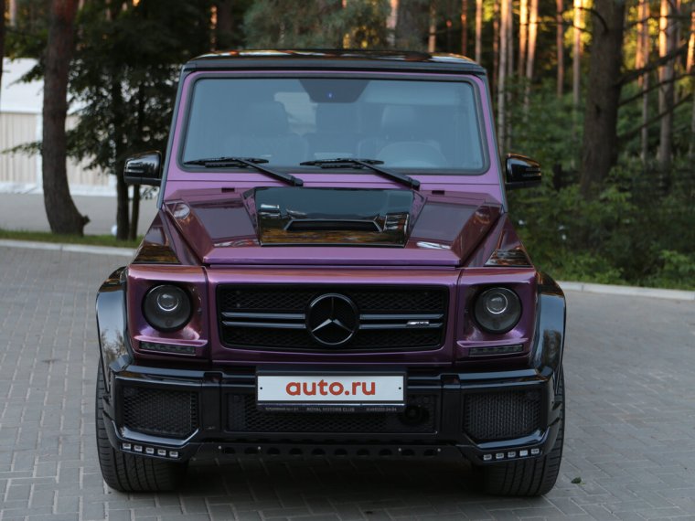 2020 G63 AMG фиолетовый