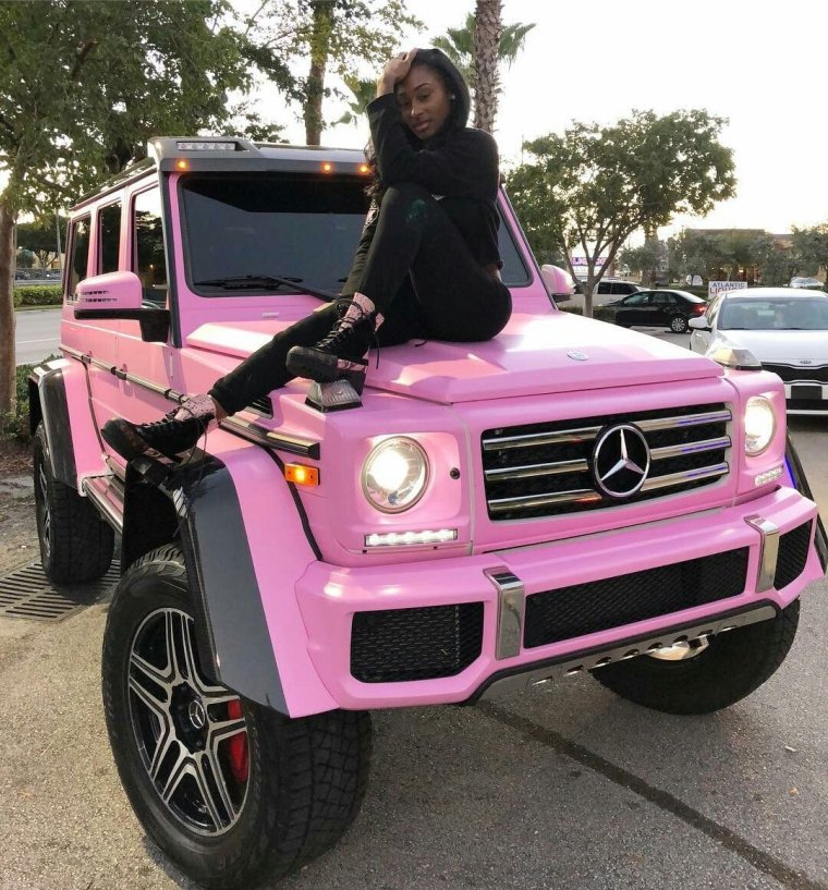 Гелик Брабус розовый