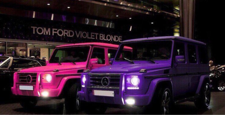 Синий Гелик Брабус