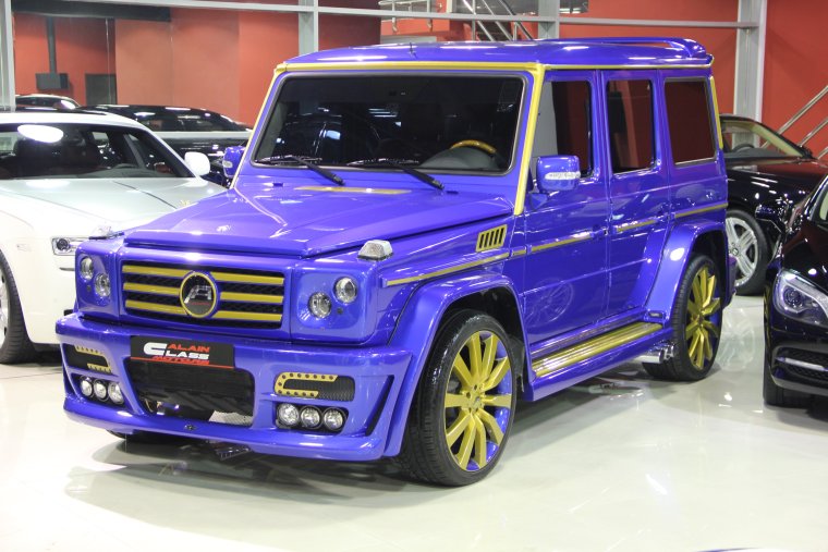 Гелик Брабус фиолетовый