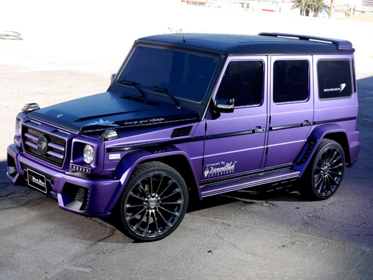 Гелик Брабус фиолетовый