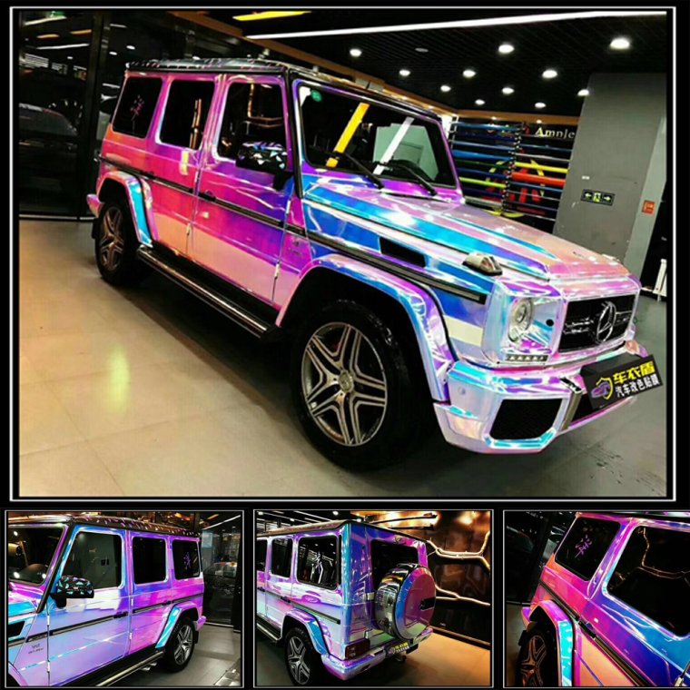 Гелендваген Брабус фиолетовый