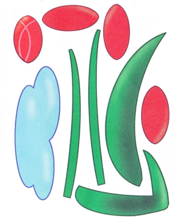 Заготовки для аппликаций