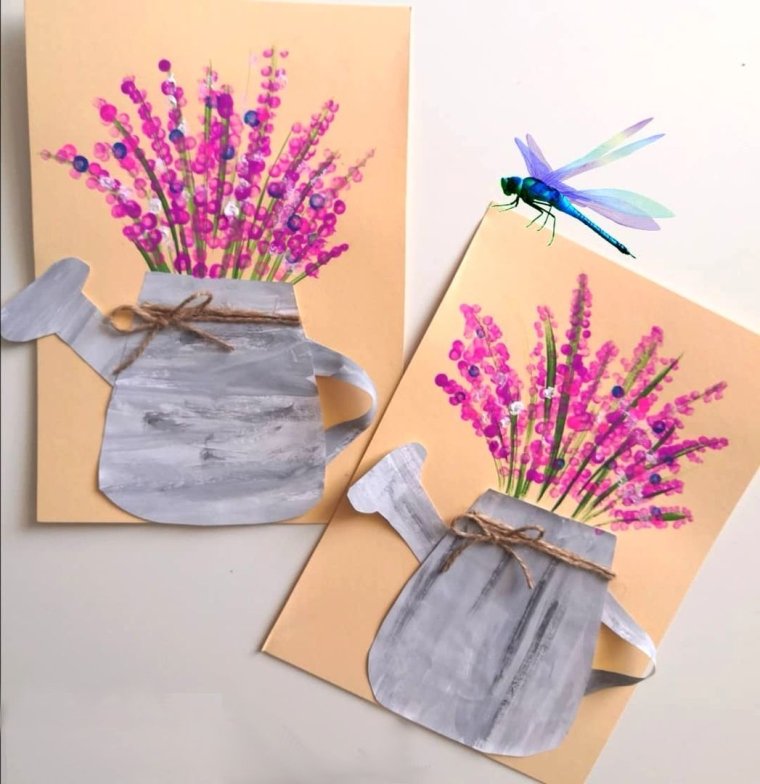 Поделки в детский сад с лавандой