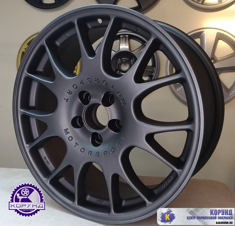 Диски BBS В матовый графит