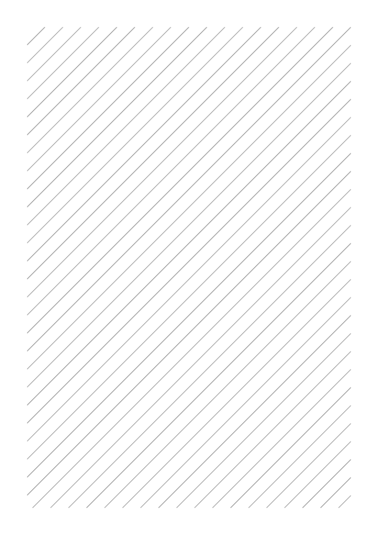 Разлиновка в косую линию а4