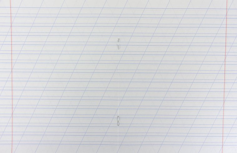 Тетрадь линия косая линия