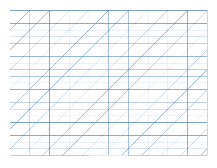 Косая линейка для каллиграфии