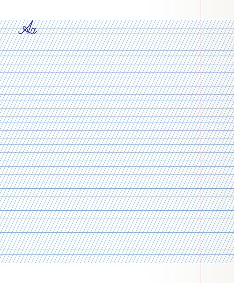 Разлиновка косая линия