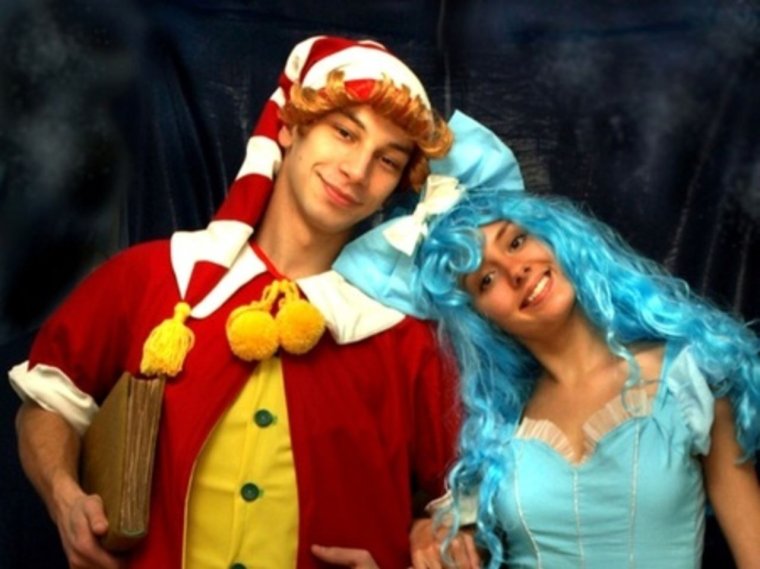 Мальвина и Буратино