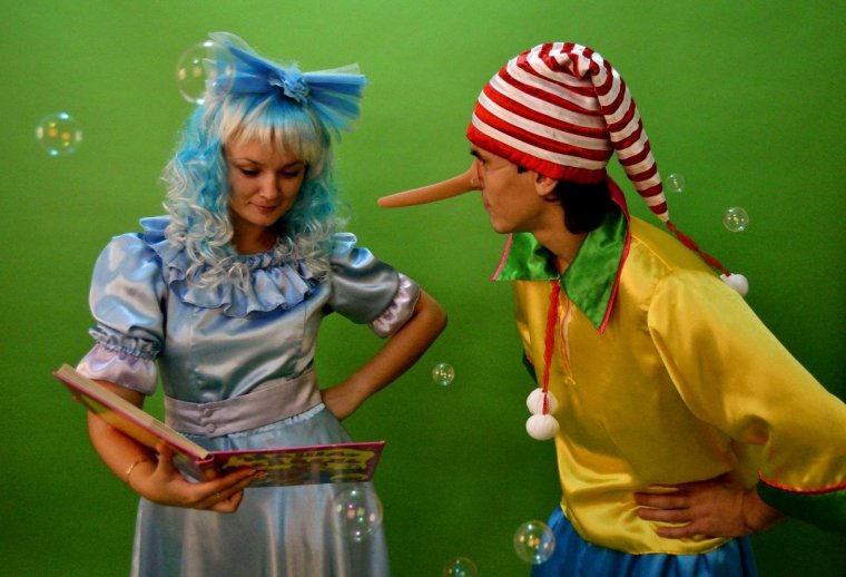 Приключения Буратино Мальвина и Пьеро