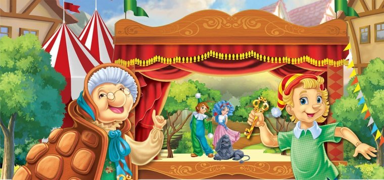 Пьеро и Мальвина из Буратино