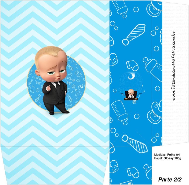 Обертка для шоколада босс молокосос