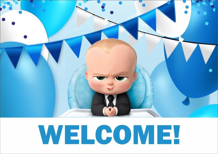 Босс молокосос фон