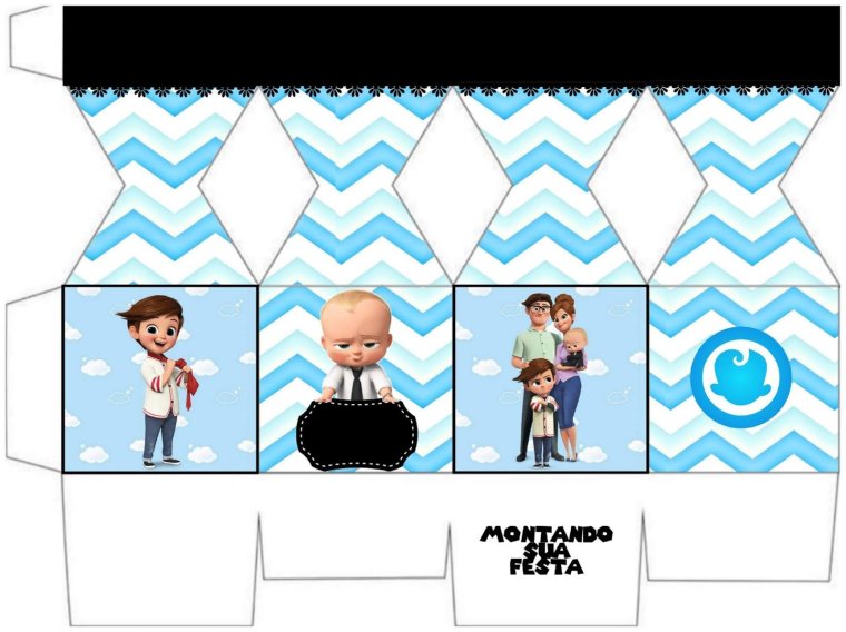 Флажки на день рождения босс молокосос