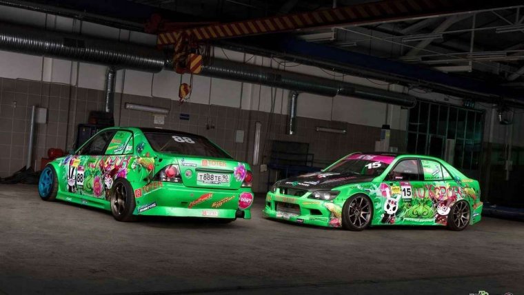 Toyota Altezza дрифт