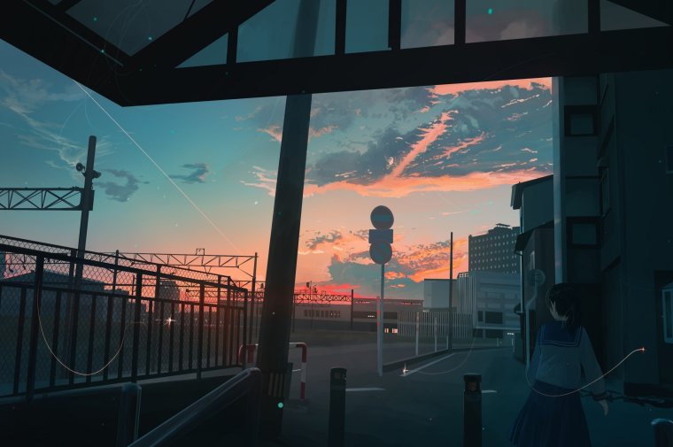 Макото Синкай 5 сантиметров в секунду