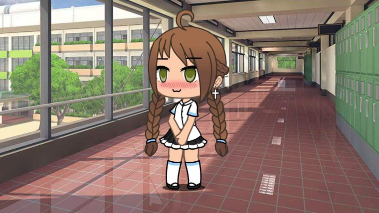 Деревня фон аниме гача лайф