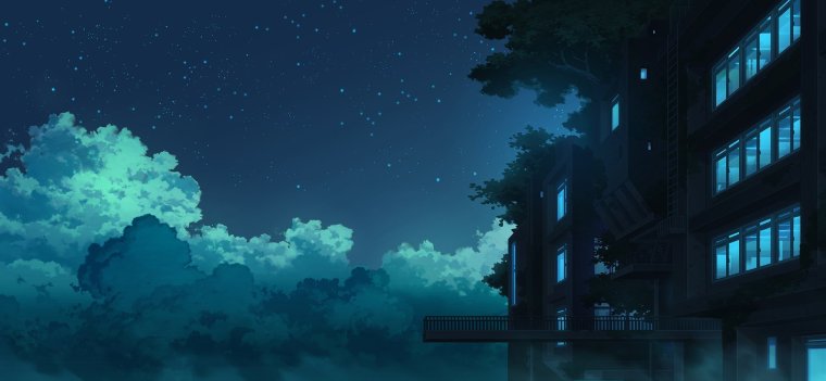 Тёмная улица фон для гача лайф