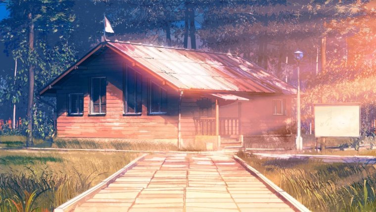 Темное небо аниме