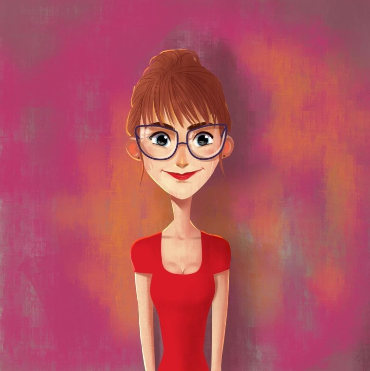 Аля Сезар в платье