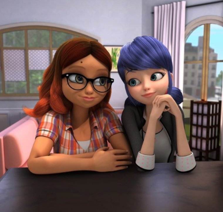 Алья Сезер и Маринетт Дюпен Чен