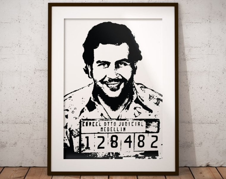 Пабло Эскобар mugshot