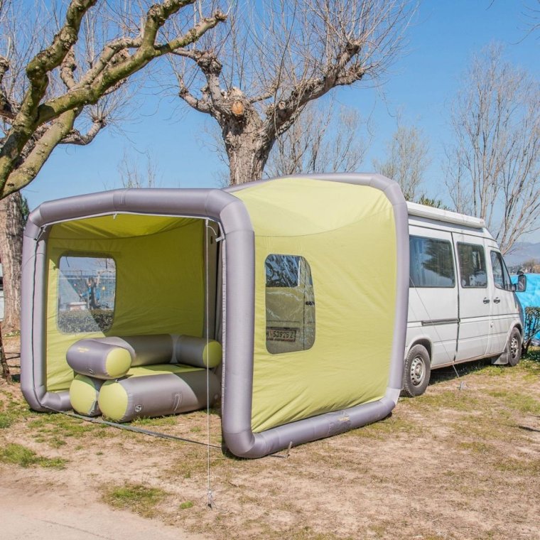 Надувные палатки для автодома