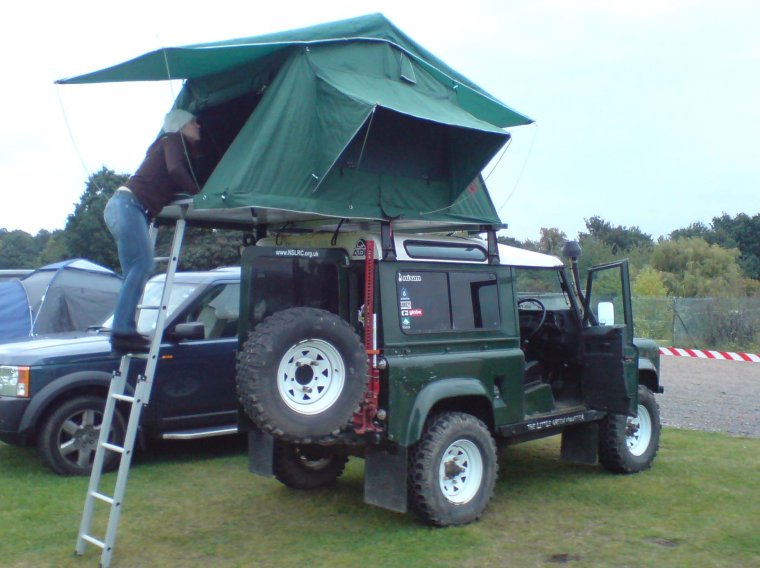 Дефендер кемпинг