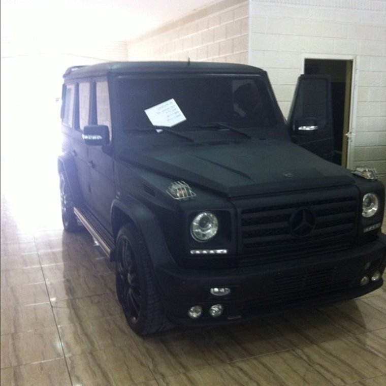 Гелик чёрный матовый тонированный