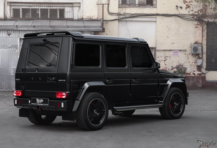 G63 Brabus черный матовый