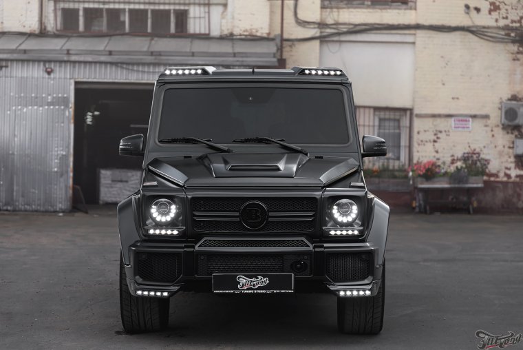 Mercedes g63 AMG черный матовый