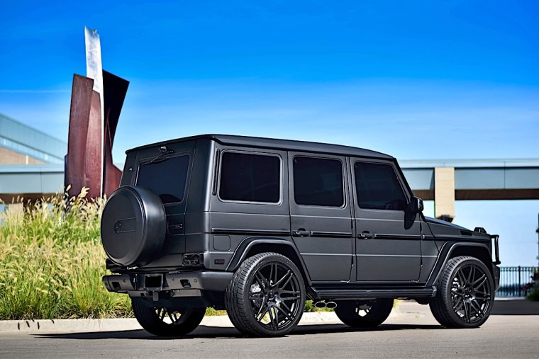 Mercedes g63 AMG черный матовый