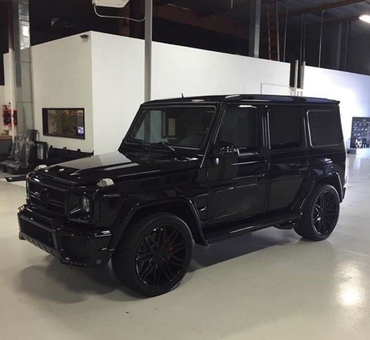 Чёрный g63 Brabus
