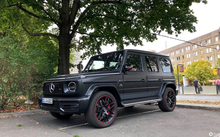 Mercedes g63 AMG черный матовый