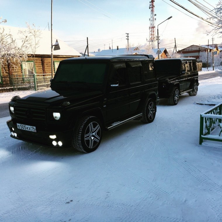 Мерседес Гелендваген черный Бандитский