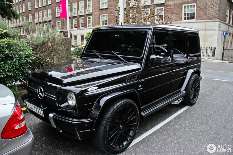 Мерседес g55 AMG черный Брабус