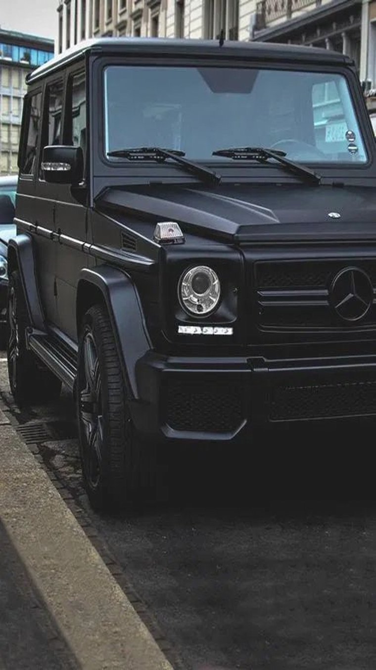 Mercedes Benz g55 AMG черный матовый