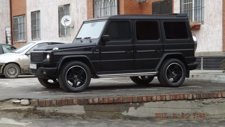 Mercedes-Benz g-class черный матовый