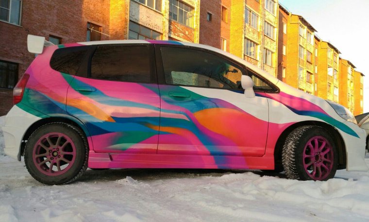 Креативная покраска авто