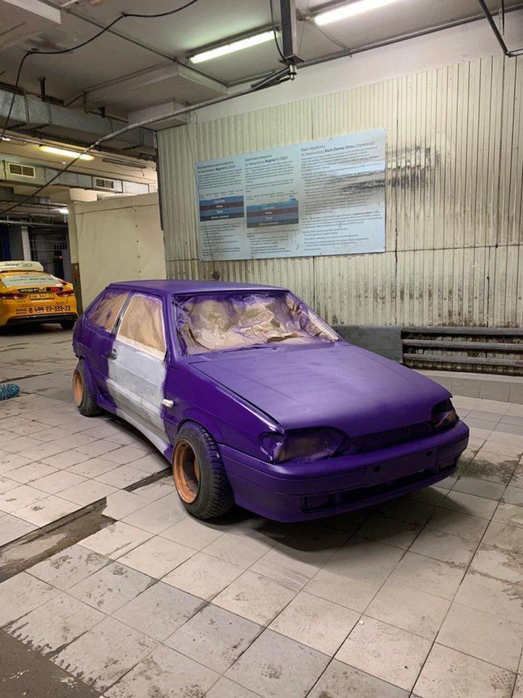 Покраска Монтана Блэк