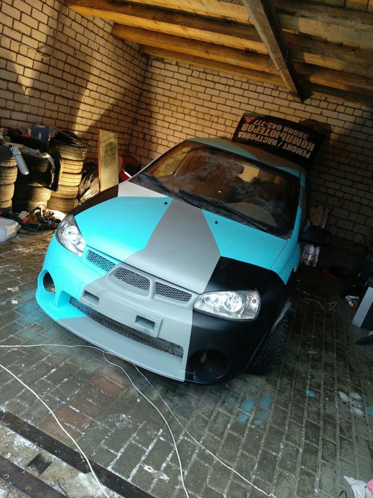 Покраска авто монтаной