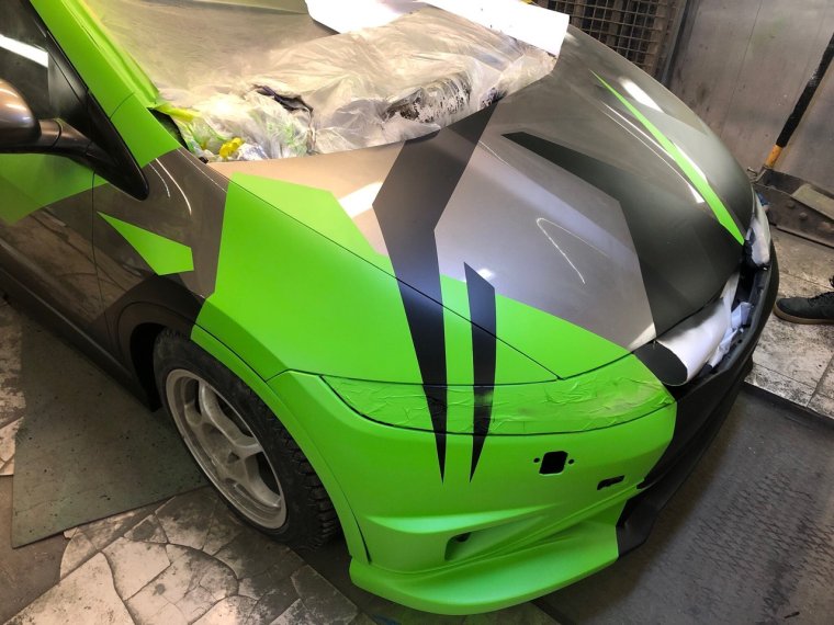 Honda Civic 5d камуфляж