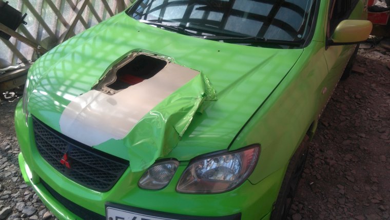 Покраска авто монтаной