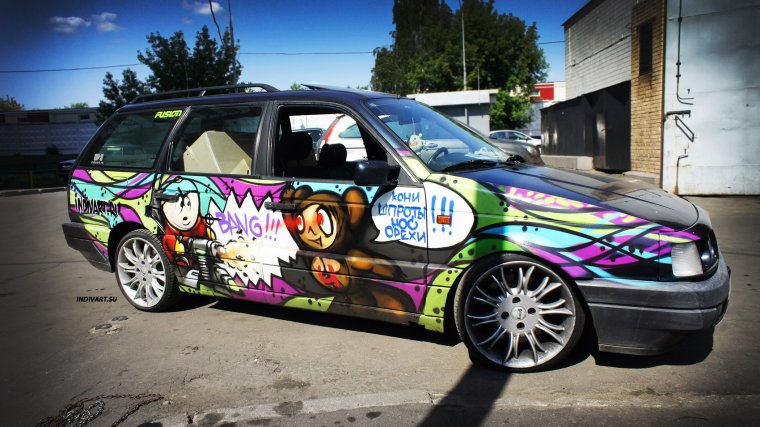 Volkswagen Golf 4 камуфляж