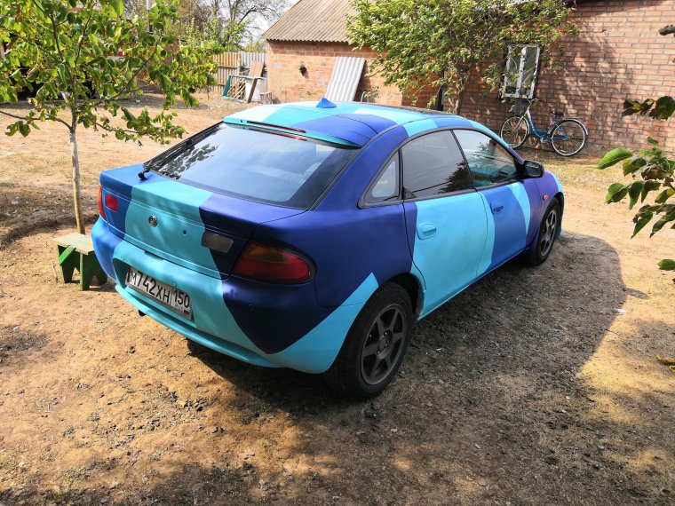 Необычная покраска автомобиля ВАЗ