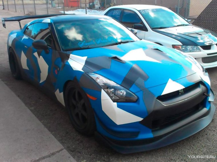 Покраска ВАЗ 2107 В хамелеон