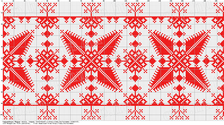 Узор засеянное поле